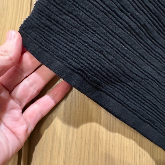 COS Rolled Neck Short Sleeve Cotton Ribbed Dress / xsmall - Picture 10 of 10